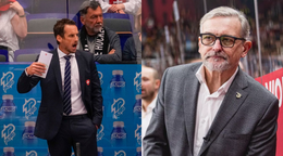 Patrick Fischer a Zděnek Moták. 