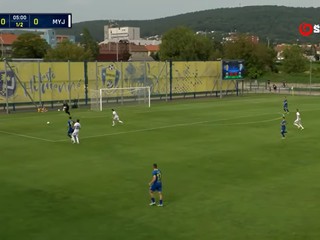 Situácia zo zápasu II. ligy: FK Humenné - Spartak Myjava.