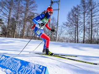 Michaela Straková na IV. zimných olympijských hrách mládeže v juhokórejskom Kangwone.