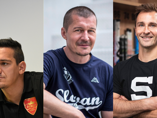 Branko Radivojevič, Richard Kapuš a Dominik Graňák. 