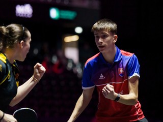 Samuel Arpáš (vpravo) s Novozélanďanom.