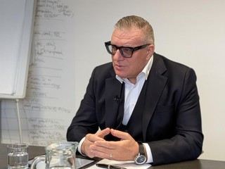 Prezident Slovenského futbalového zväzu Ján Kováčik.