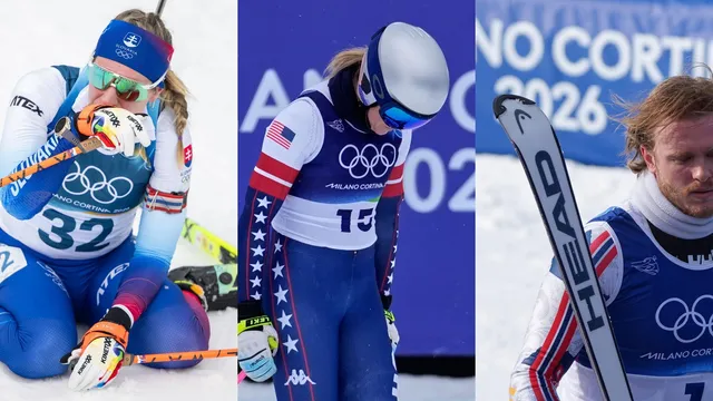 Paulína Bátovská Fialková, Lindsey Vonnová a Atle Lie McGrath. 