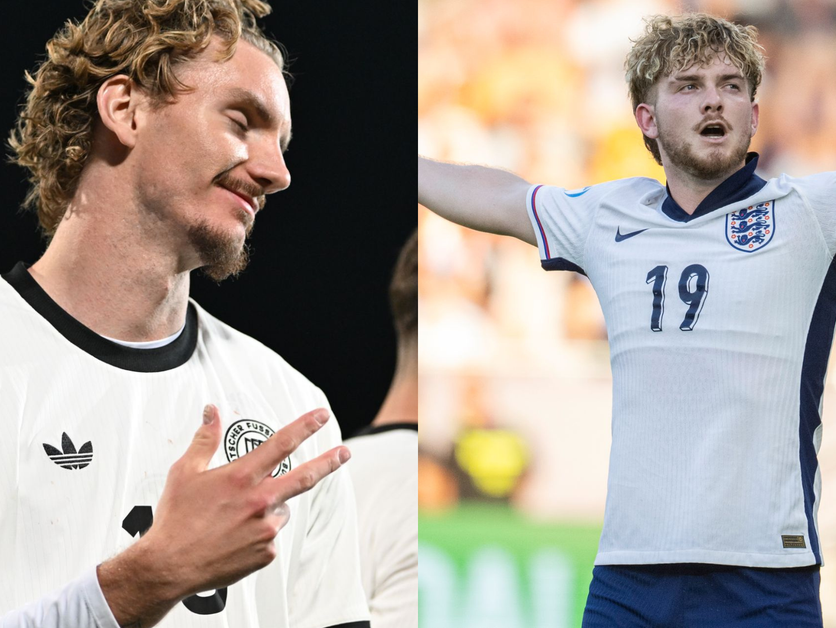 Nick Woltemade a Harvey Elliott. 
