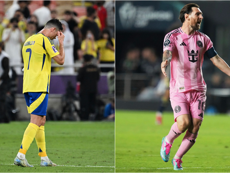Cristiano Ronaldo a Lionel Messi.