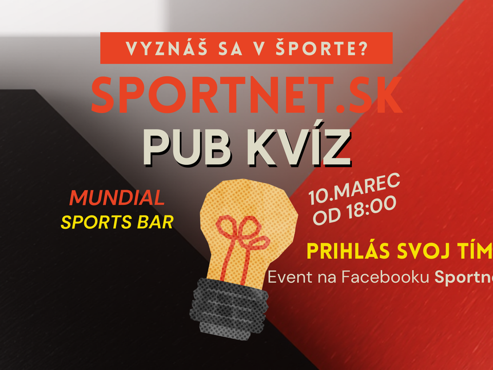 Sportnet.sk pub kvíz. 