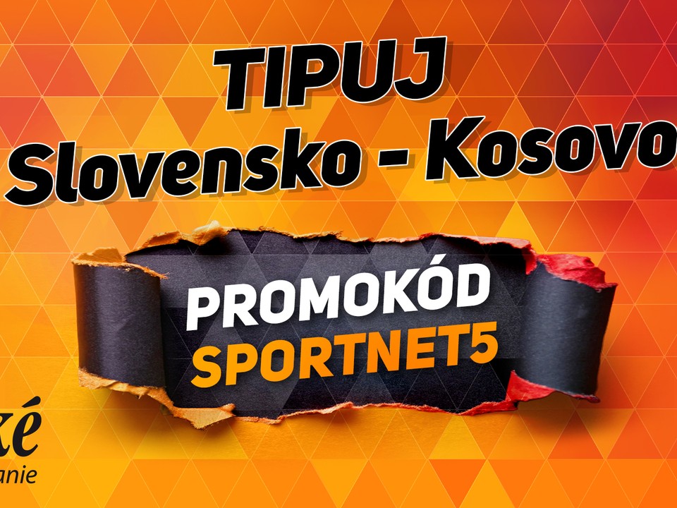 Tipujte Slovensko – Kosovo: S promokódom SPORTNET5 od Niké neprehráte!