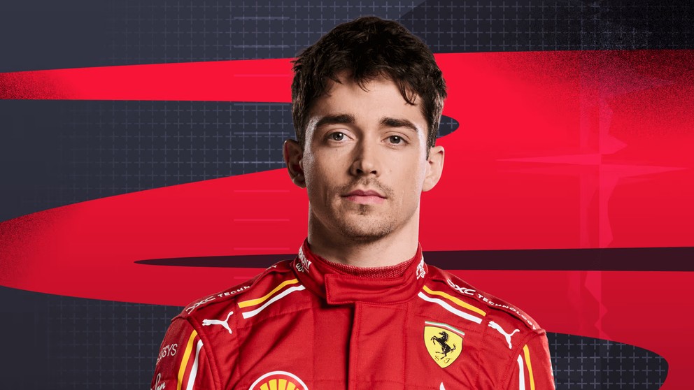 Charles Leclerc - jazdec tímu Ferrari.