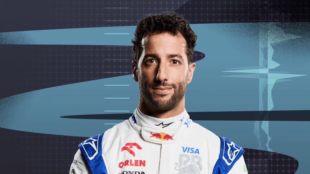 Daniel Ricciardo - jazdec tímu Visa Cash App RB.