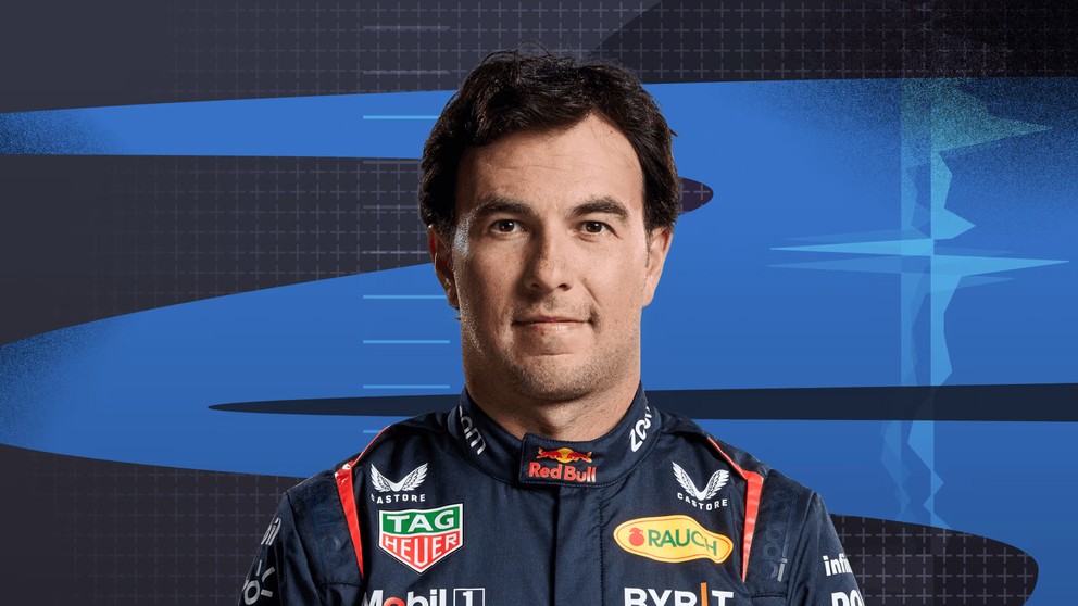 Sergio Pérez - jazdec tímu Red Bull. 