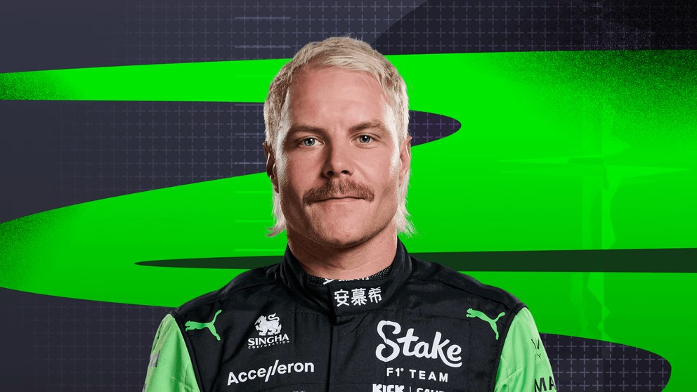 Valtteri Bottas - jazdec tímu Stake F1 Team Kick Sauber.