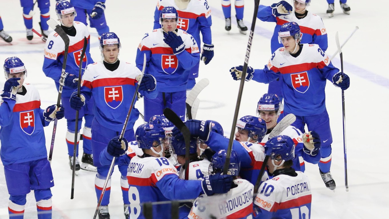 Slovenskí hokejisti.