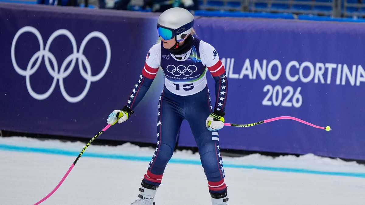 Americká lyžiarka Lindsey Vonnová.