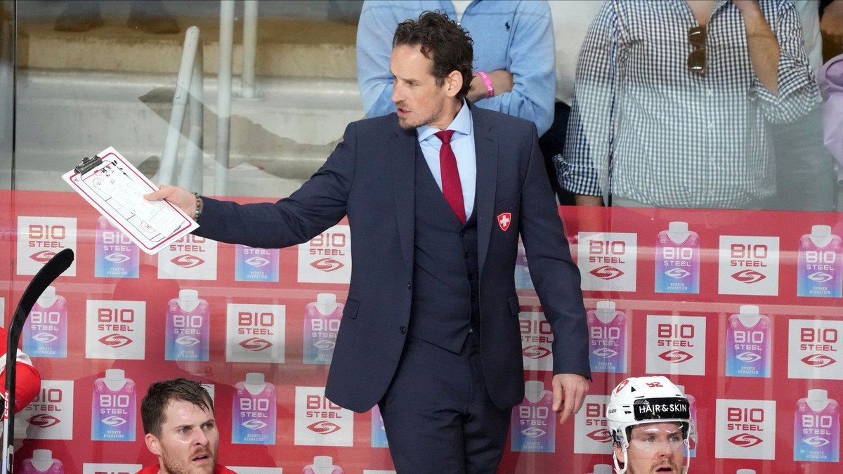 Tréner švajčiarskej hokejovej reprezentácie Patrick Fischer.