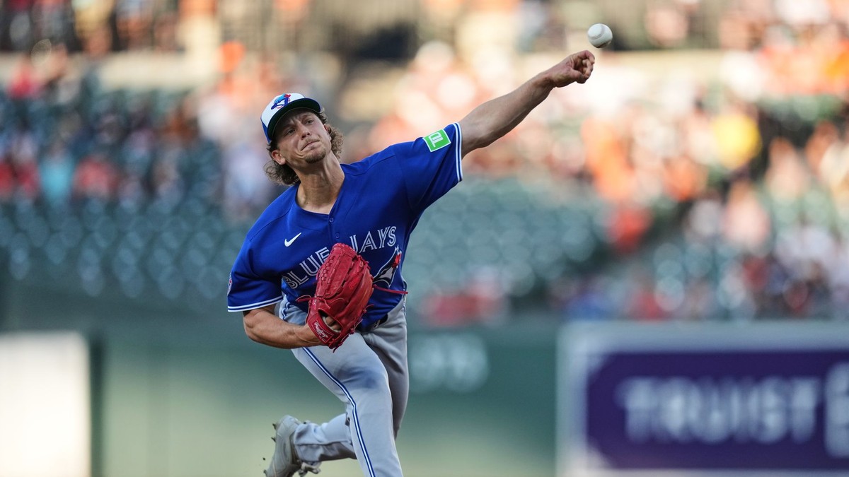 Slovenský bejzbalista Adam Macko
počas zápasu MLB.