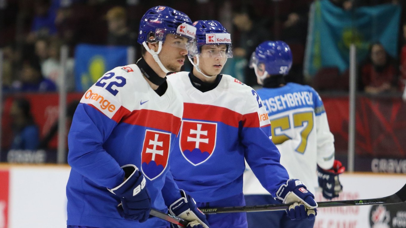 Slovenskí hokejisti do 20 rokov.