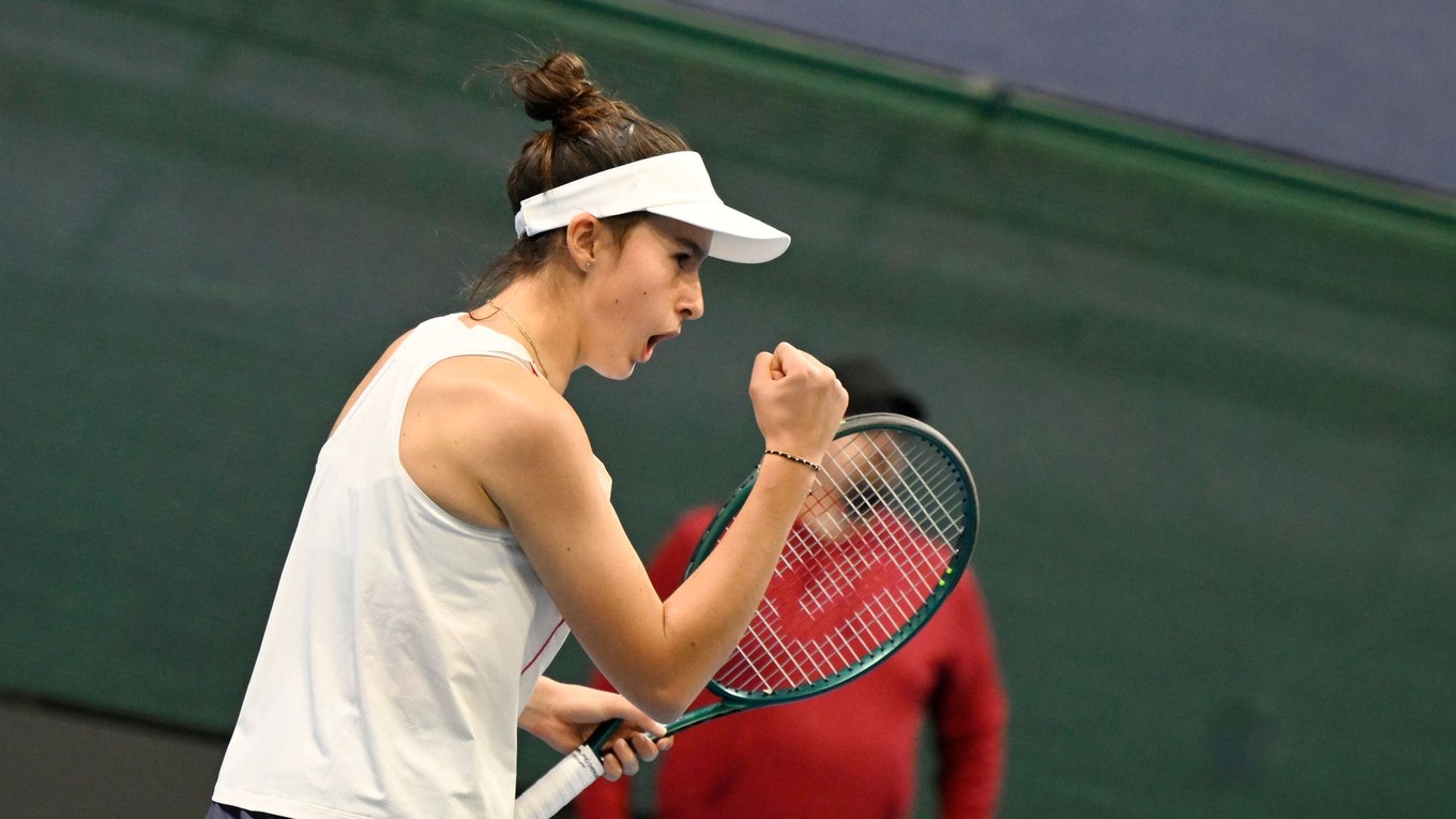 Slovenská tenistka Mia Pohánková.