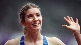 Slovenská atlétka Emma Zapletalová.