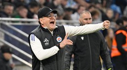Na snímke tréner Slovana Vladimír Weiss.