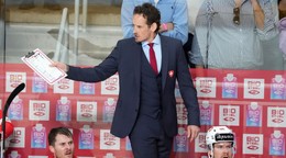 Tréner švajčiarskej hokejovej reprezentácie Patrick Fischer.