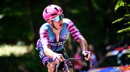 Slovenský cyklista Lukáš Kubiš.