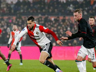 David Hancko v drese Feyenoordu.