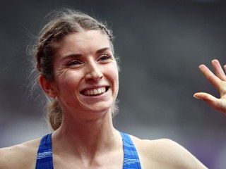 Slovenská atlétka Emma Zapletalová.