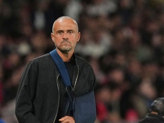 Tréner PSG Luis Enrique.