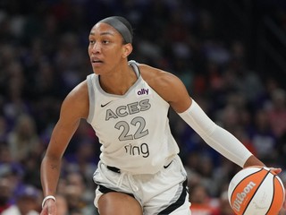 Hviezdna americká basketbalistka A'ja Wilsonová.