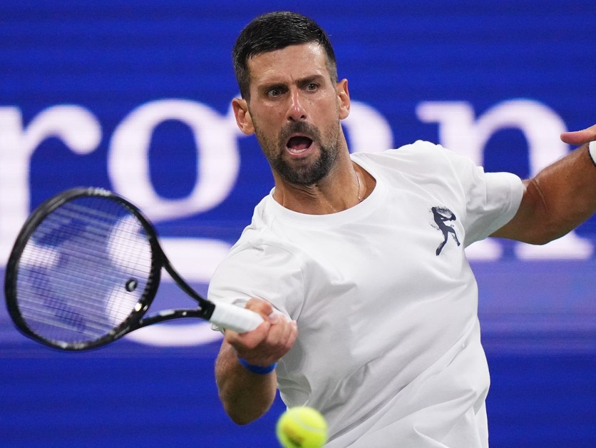 Srbský tenist Novak Djokovič.
