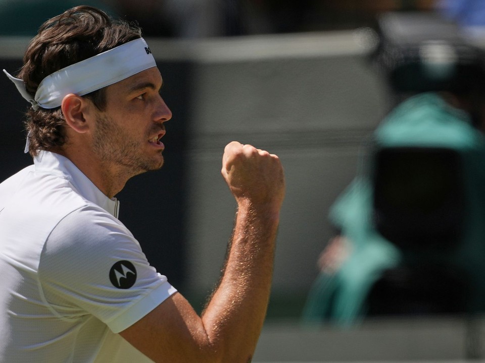 Americký tenista Taylor Fritz.
