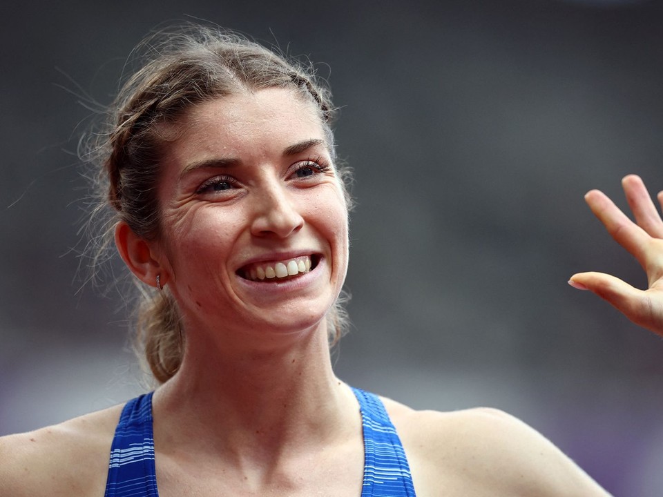Slovenská atlétka Emma Zapletalová.