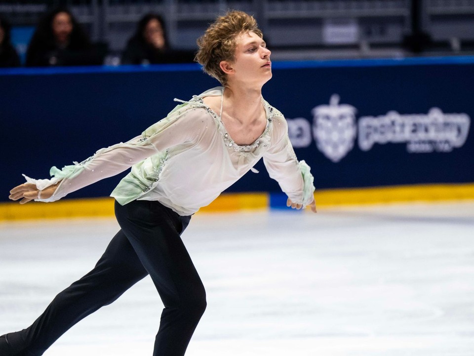 Slovenský krasokorčuliar Lukáš Václavík.