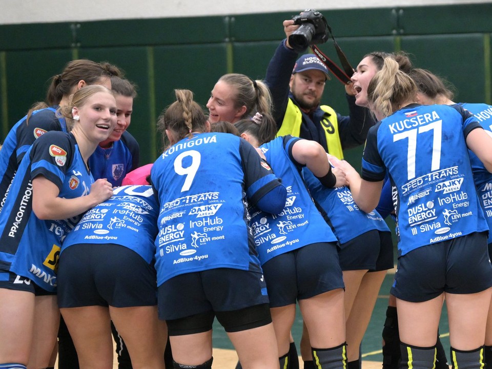 Hráčky Duslo Šaľa.