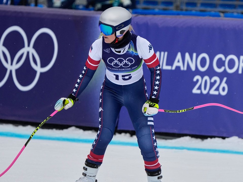 Americká lyžiarka Lindsey Vonnová.