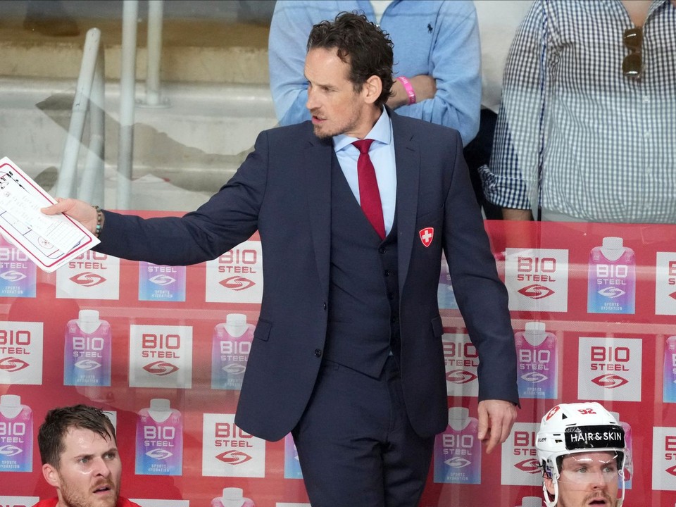 Tréner švajčiarskej hokejovej reprezentácie Patrick Fischer.