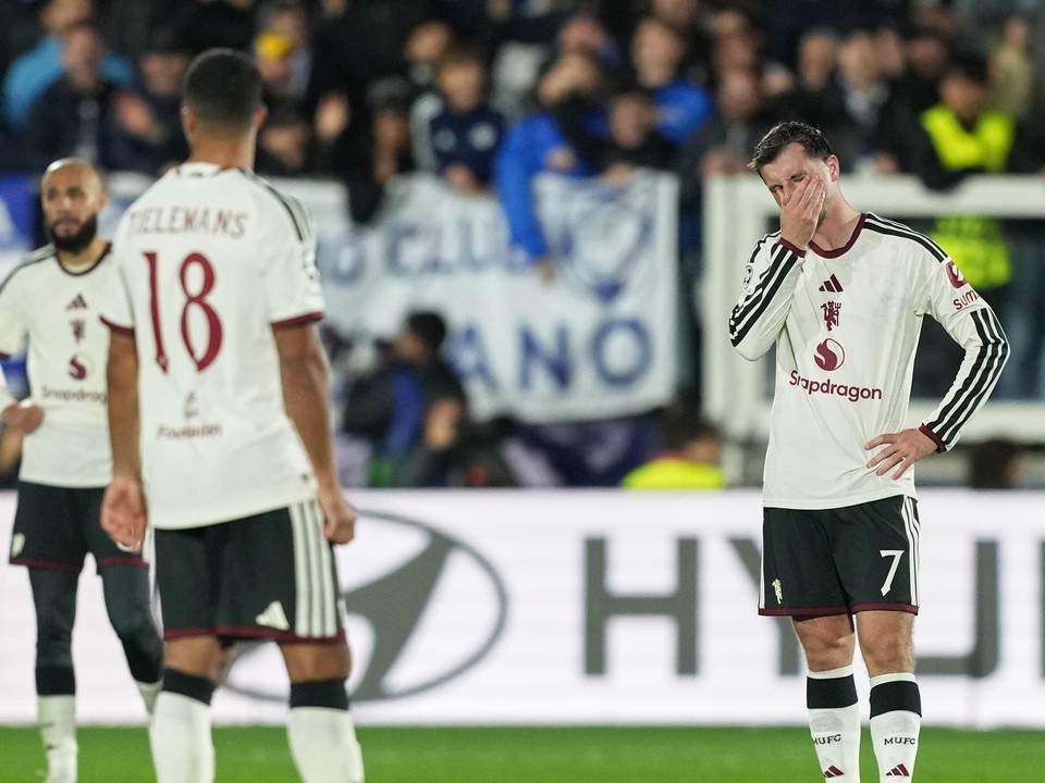 Futbalisti Manchestru United.