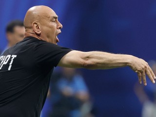Tréner egyptskej futbalovej reprezentácie Hossam Hassan