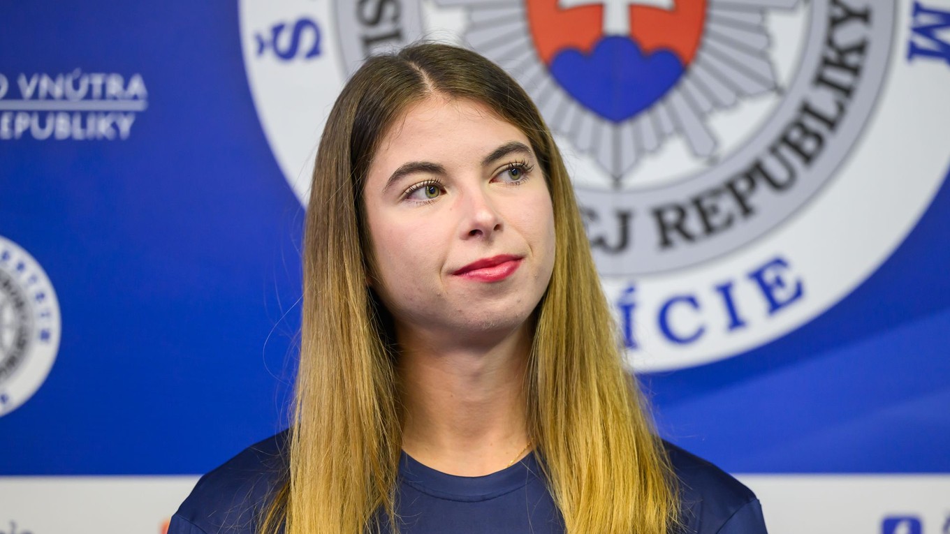 Rýchlostná kanoistka Bianka Sidová. 