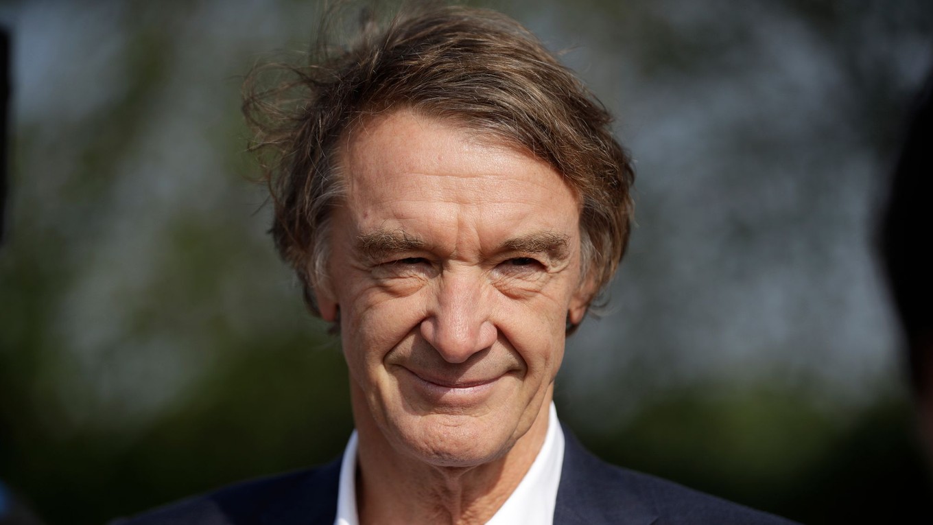 Britský miliardár Jim Ratcliffe.