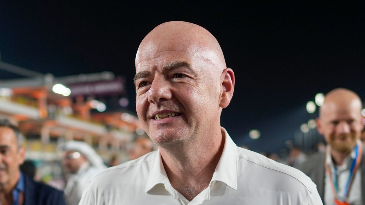 Prezident FIFA Gianni Infantino.