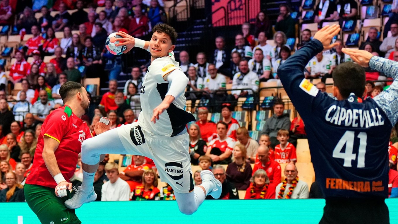 Momentka zo zápasu Nemecko - Portugalsko