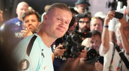 Nórsky futbalista Erling Haaland.