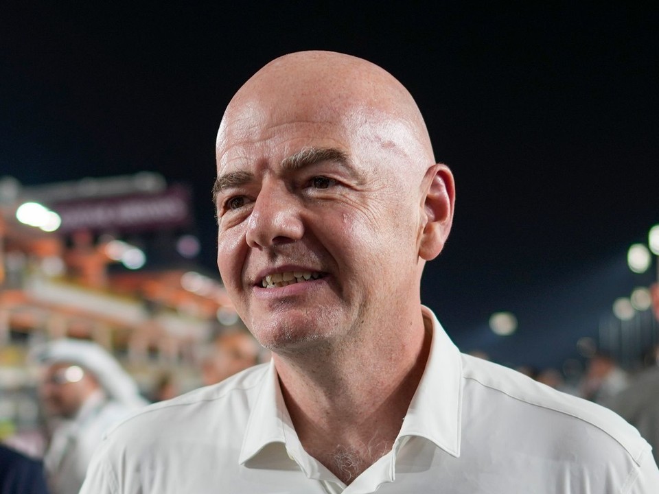 Prezident FIFA Gianni Infantino.