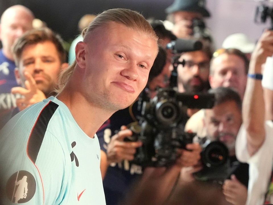 Nórsky futbalista Erling Haaland.