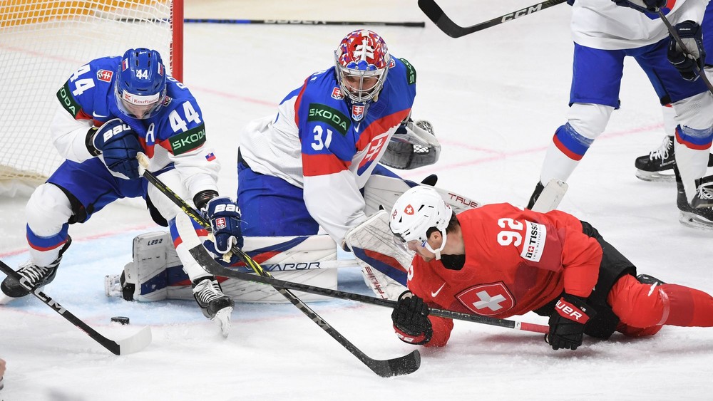 VIDEO: Pozrite si góly zápasu Slovensko - Švajčiarsko na MS v hokeji 2023