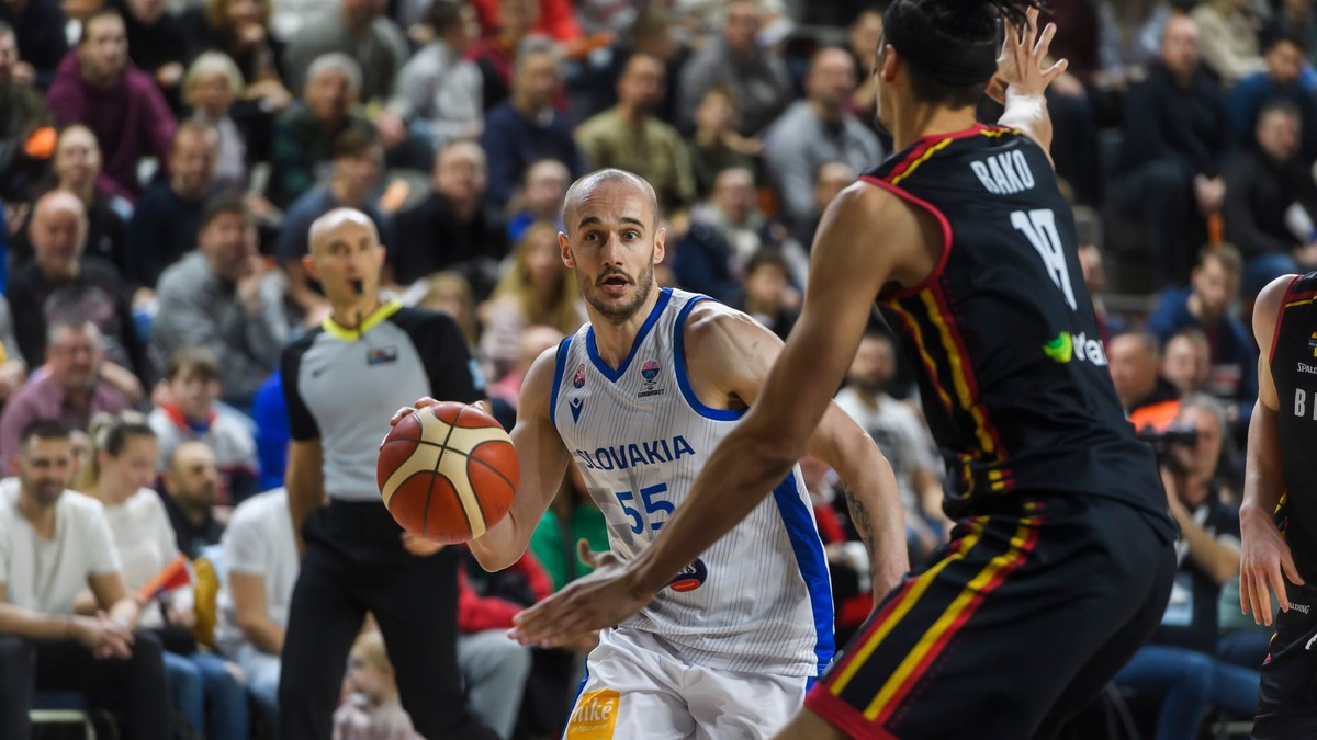 Basketbal: Slovensko podľahlo Belgicku 60:65 (kvalifikácia ME 2025