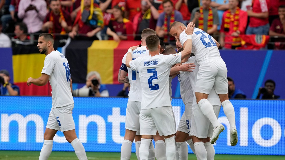 FOTO: Slovensko - Belgicko, pozrite si naj momenty z EURO 2024