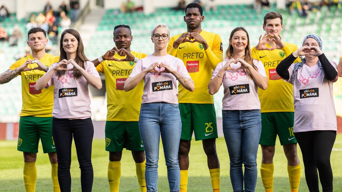 Projekt Niké liga pomáha je späť. Výška finančnej zbierky sa bude odvíjať od návštevnosti