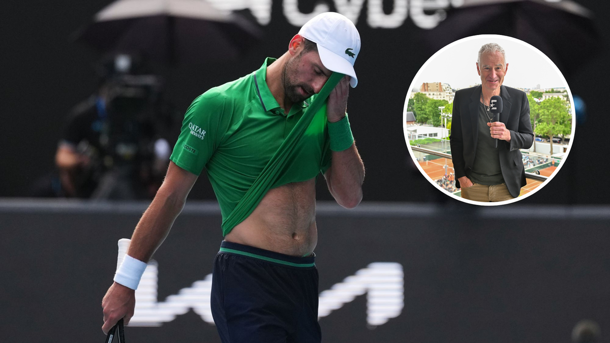 John McEnroe: Ak Djokovič nebude vyhrávať, dávam mu rok. V semifinále ani nemal byť